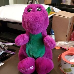 ORIGINAL 1990'S BARNEY the dinosaur VINTAGE PLUSH
